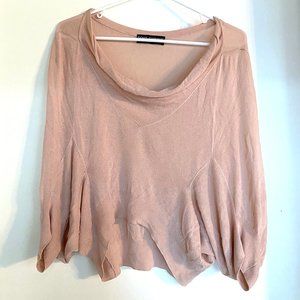 Dolce & Gabbana Blush Drape Top